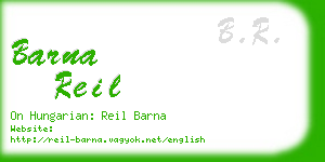 barna reil business card